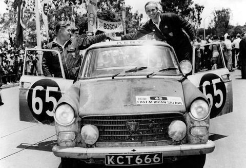 Peugeot-404-bei-der-East-African-Safari-1963 in 50 Jahre Peugeot 404