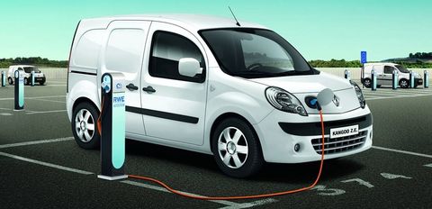 Renault-Kangoo-Rapid-Elektroauto in eCarTec: Tankstelle der Zukunft