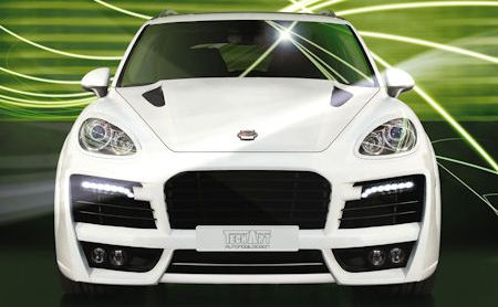 TechArt Magnum Porsche Cayenne 2 in TechArt Magnum: Porsche Cayenne II mit bulligem Breitschlag