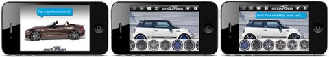Ac-schnitzer-iphone-app in Mobiler Tuning-Fun: App Car Image Tool von AC Schnitzer