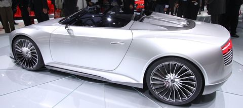 Audi-etron-spyder-1 in Elektrokonzept: Audi e-tron Spyder