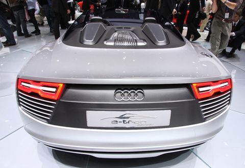 Audi-etron-spyder-2 in Elektrokonzept: Audi e-tron Spyder