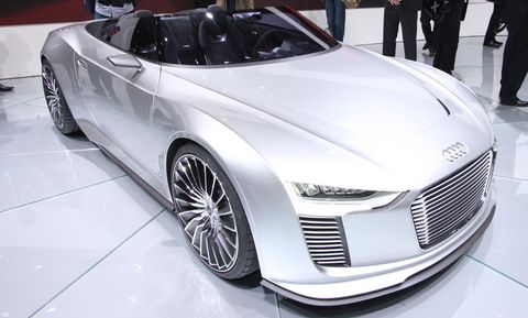Audi-etron-spyder-5 in Elektrokonzept: Audi e-tron Spyder