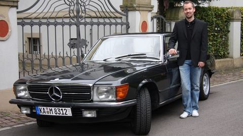 Martin-soder-mercedes-280-slc in Martin Soder hat den coolsten Online-Benz