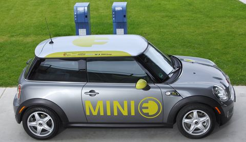 Mini-e-1 in Mini E: Elektroauto kann funktionieren