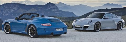 911-speedster-und-sport-classic in Jubiläum: 25 Jahre Porsche Exclusive