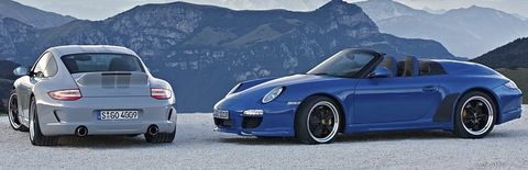 911-sport-classic-und-speedster in Jubiläum: 25 Jahre Porsche Exclusive
