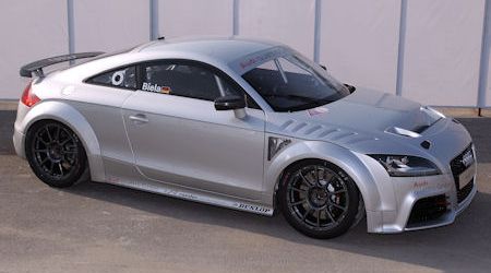 Audi TT GT4 2 in Audi TT GT4: Neuer Rennwagen für den Breitensport
