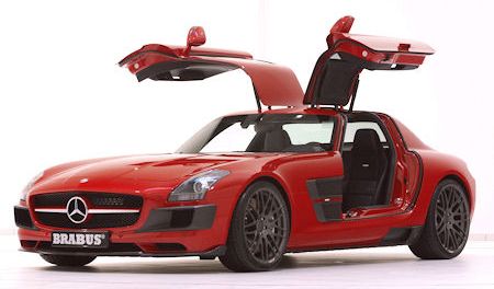 Brabus Mercedes SLS AMG Widestar 2 in Brabus Mercedes SLS AMG Widestar: Das Muskelspiel in voller Breite