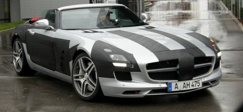 Mercedes-Benz-SLS-AMG-Roadster-1 in Erste Fotos: Mercedes-Benz SLS AMG Roadster