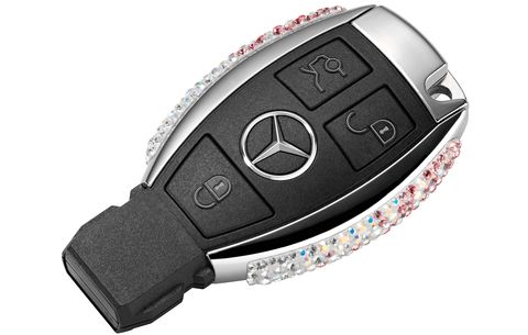 Mercedes-swarovski-2 in Mercedes: Schlüssel von Swarovski
