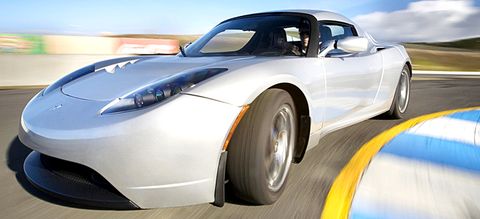Tesla1 in Tesla und Toyota zeigen Elektroauto RAV4 EV Concept