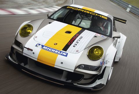 Porsche-911-GT3-RSR-6 in Weltpremiere des Porsche 911 GT3 RSR