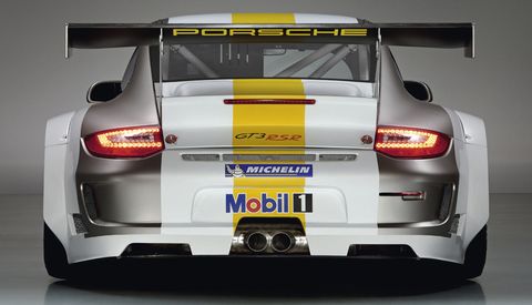 Porsche-911-GT3-RSR-7 in Weltpremiere des Porsche 911 GT3 RSR