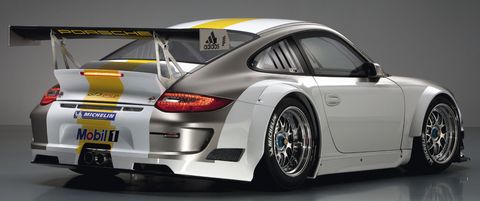 Porsche-911-GT3-RSR-8 in Weltpremiere des Porsche 911 GT3 RSR
