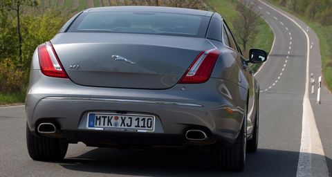 XJ MY2010 54 Lt in Top Gear zeichnet Jaguar XJ aus