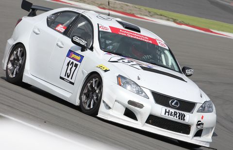Lexus-is-f in Gran Turismo 5: Viele Lexus auf der Strecke