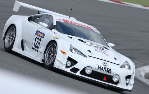 Lexus-lfa in Gran Turismo 5: Viele Lexus auf der Strecke
