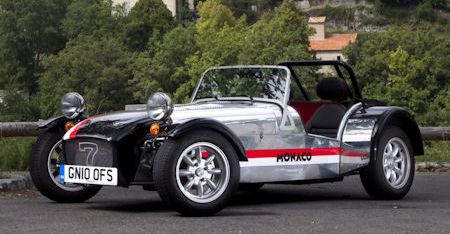 Caterham Roadsport 125 Monaco 2 in Caterham Roadsport 125 Monaco: Seven im Casino-Style