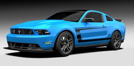 Ford Mustang Boss 302 Laguna Seca Grabber Blue 2 in Ford Mustang Boss 302 Laguna Seca: Blaues Unikat kommt unter den Hammer