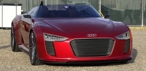 Audi-e-tron-spyder-1 in Plug-in-Hybrid: Audi e-Tron Spyder