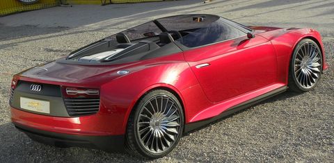 Audi-e-tron-spyder-3 in Plug-in-Hybrid: Audi e-Tron Spyder