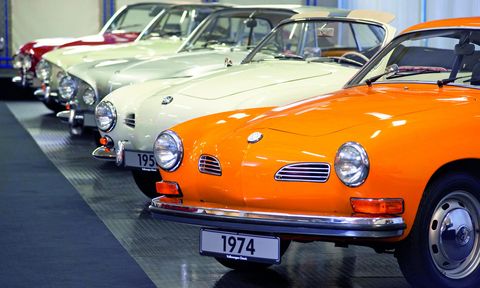 Autosammlung in Karmann: Seltene Autosammlung