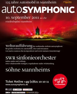 Autosymphonic-autoorchester in Autoorchester “autosymphonic” mit 80 Autos aus allen Epochen 