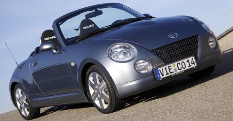 Daihatsu-copen-abschiedsmodell in Daihatsu stellt Verkauf ein