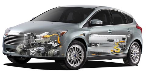 Ford-focus-electric in Ford Focus Electric: Kompakter Stromer