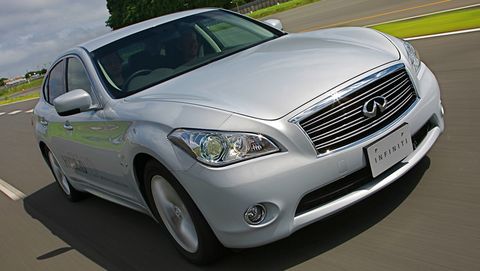 Infiniti-m35h in M35h: Erster Hybrid von Infiniti bringt 364 PS