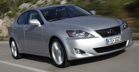 Lexus-is-250 in Rückruf beim Lexus IS 250