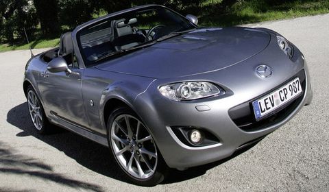 Mazda-mx-5 in Der Mazda MX-5 kriegt eine Auffrischung