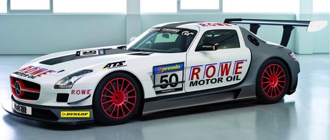 Mercedes-sls-amg-gt3-rowe-racing in Rowe Racing pilotiert zwei Mercedes-Benz SLS AMG GT3