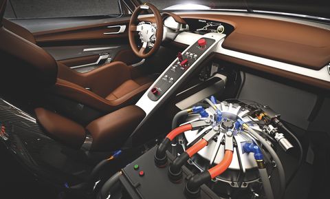 Porsche-918-rsr-8 in Porsche 918 RSR Hybrid: Weltpremiere des V8 mit Elektromotoren