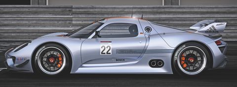 Porsche-918-rsr-9 in Porsche 918 RSR Hybrid: Weltpremiere des V8 mit Elektromotoren