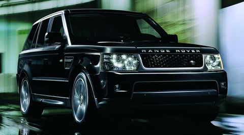 Range-rover-sport-fashion in Range Rover Sport Fashion auf der Luis Trenker Style Night