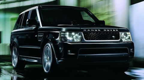 Range-rover-sport-fashion in Range Rover Sport Fashion auf der Luis Trenker Style Night