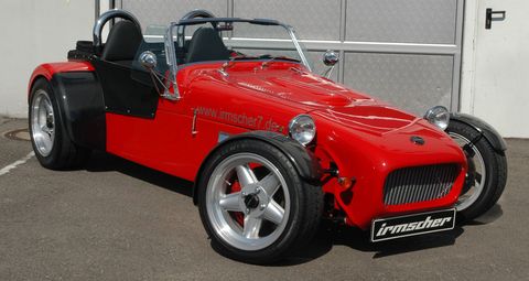 Irmscher-7-2 in Studie: Elektro-Roadster 7 Selectra von Irmscher