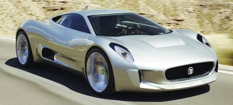 Jaguar-c-x75 in Louis Vuitton Classic Concept Award für den Jaguar C-X75