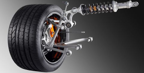 Lamborghini-pushrod in Lamborghini: Murciélago-Nachfolger erhält Formel 1-Komponenten