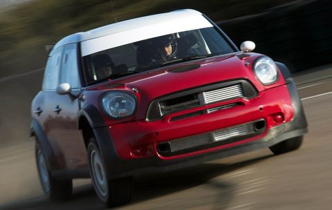 Mini-wrc-1 in Mini: Rückkehr in alte Rallyezeiten