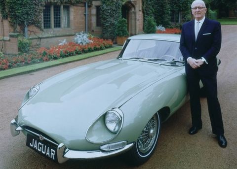 Sir-william-lyons-jaguar-e-type in Der Jaguar E-Type wird 50