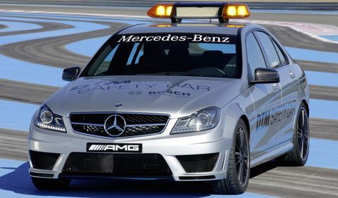Mercedes-c-63-mag-safety-car-1 in DTM: Mercedes-Benz C 63 AMG macht Job als Safety Car