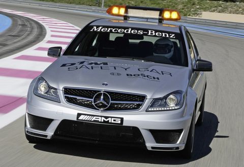 Mercedes-c-63-mag-safety-car-4 in DTM: Mercedes-Benz C 63 AMG macht Job als Safety Car