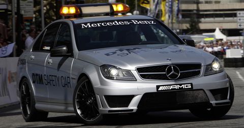 Mercedes-c-63-mag-safety-car-6 in DTM: Mercedes-Benz C 63 AMG macht Job als Safety Car