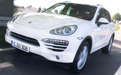 Porsche-cayenne in Porsche: Updates für Cayenne und Panamera