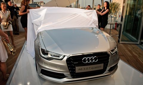 Audi-a6-avant-1 in Audi A6 Avant: Schöne Hüllen über Berlin
