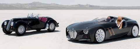 Bmw-328-und-328-hommage in BMW 328 Hommage: Moderne trifft Tradition