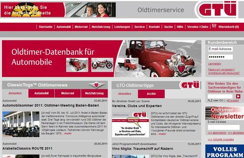 Gtue-de in Young- und Oldtimer: GTÜ vernetzt sich mit Clubs
